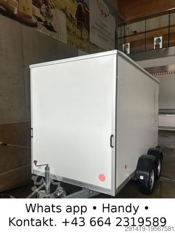Box trailer BÖCKMANN AT1 2 Achs Koffer Anhänger Bj 2015