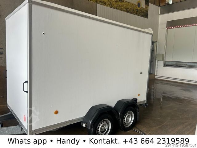 Box trailer BÖCKMANN AT1 2 Achs Koffer Anhänger Bj 2015