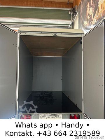 Box trailer BÖCKMANN AT1 2 Achs Koffer Anhänger Bj 2015