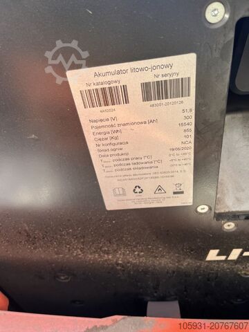 Elektro 3 Rad-Stapler Toyota 8FBEK16T