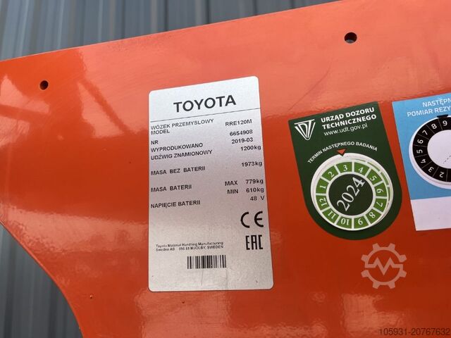 Schubmaststapler BT RRE120M