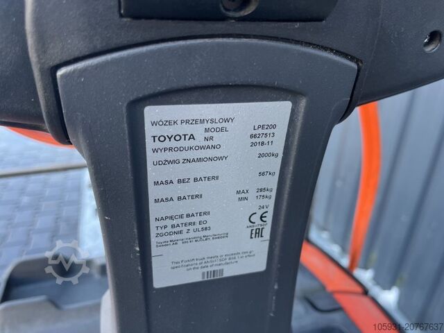 Niederhubwagen BT LPE200