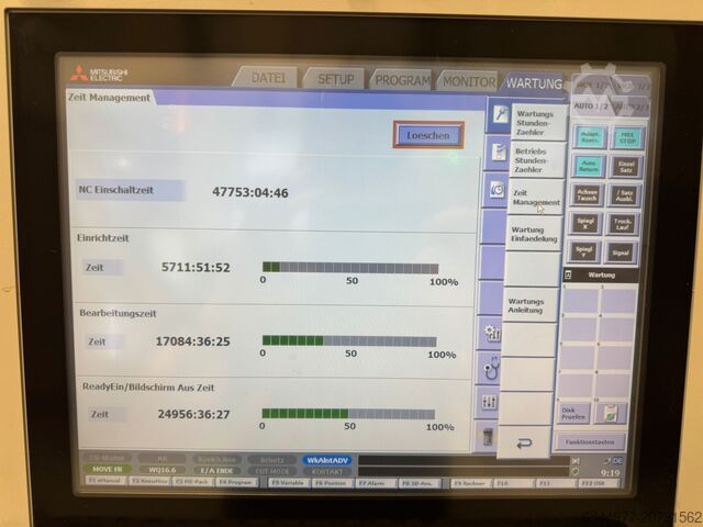 Wire eroding machine Mitsubishi MV2400R