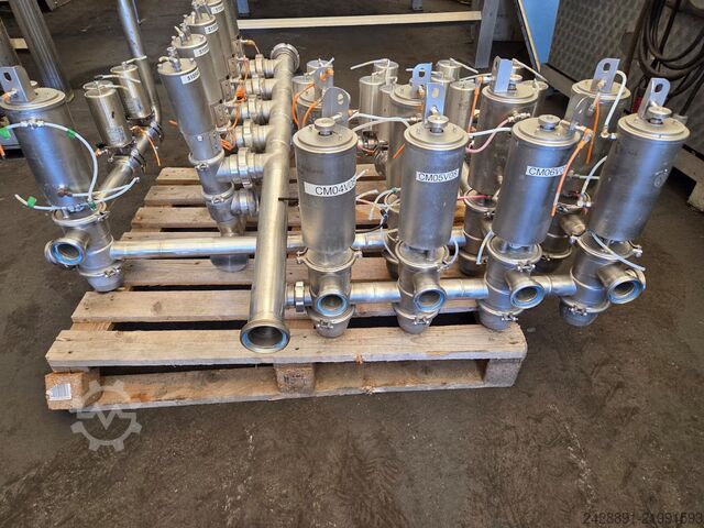 Industrial CIP valve manifold SPX APV, ALFA LAVAL 