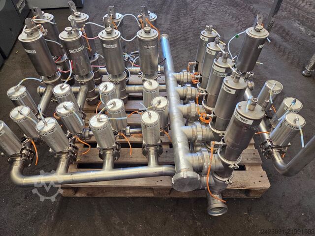 Industrial CIP valve manifold SPX APV, ALFA LAVAL 