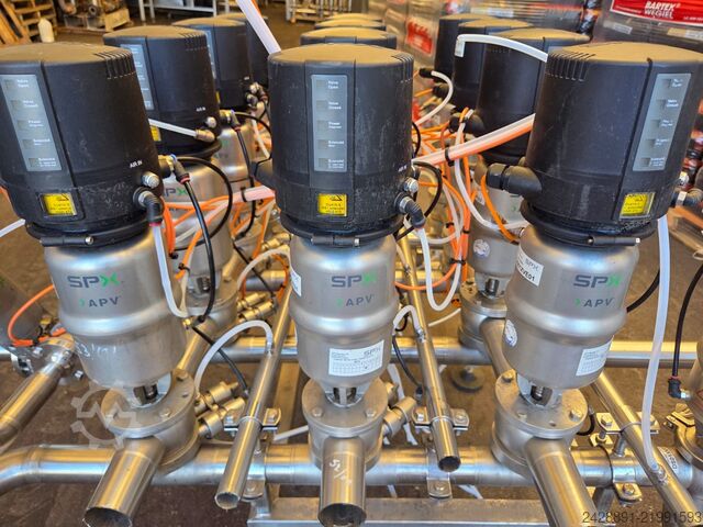 Industrial CIP valve manifold SPX APV, ALFA LAVAL 