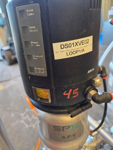Industrial CIP valve manifold SPX APV, ALFA LAVAL 