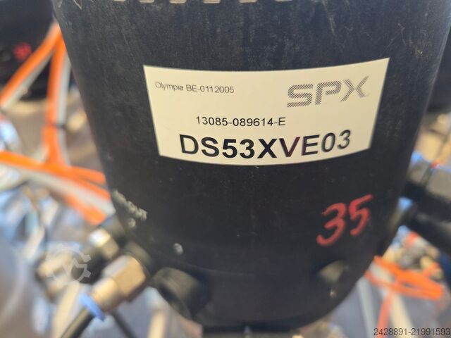 Industrial CIP valve manifold SPX APV, ALFA LAVAL 