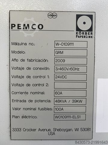Papierverpackungsmaschine BW PAPERSYSTEMS Wrapmatic GRM