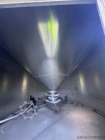 4 x 172 m³ aluminum silos, ø 4,200 mm Zeppelin 
