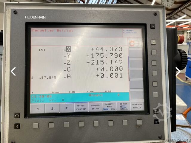 Bearbeitungszentrum Hermle C600 U / iTNC 530