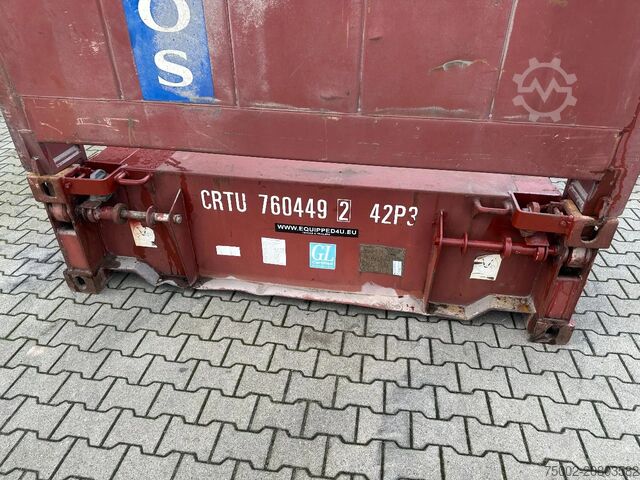 Flachcontainer CIMC 40FT FLATRACK FLUSH FOLDING / CSC: 10/2027 / 10...