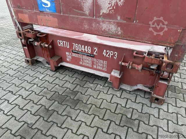 Flachcontainer CIMC 40FT FLATRACK FLUSH FOLDING / CSC: 10/2027 / 10...