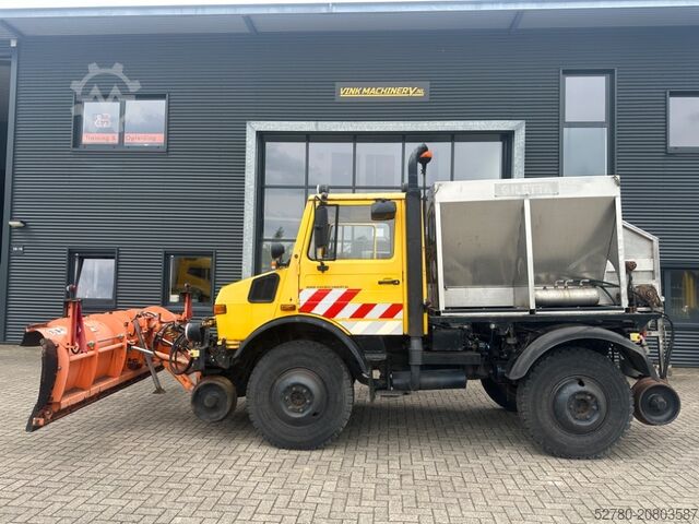 Streuwagen Unimog U1400 Rail