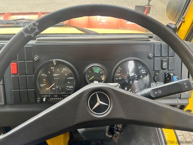 Streuwagen Unimog U1400 Rail