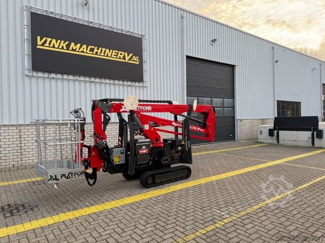 Gelenkteleskoparbeitsbühne Platform Basket Spider 15.75 pro