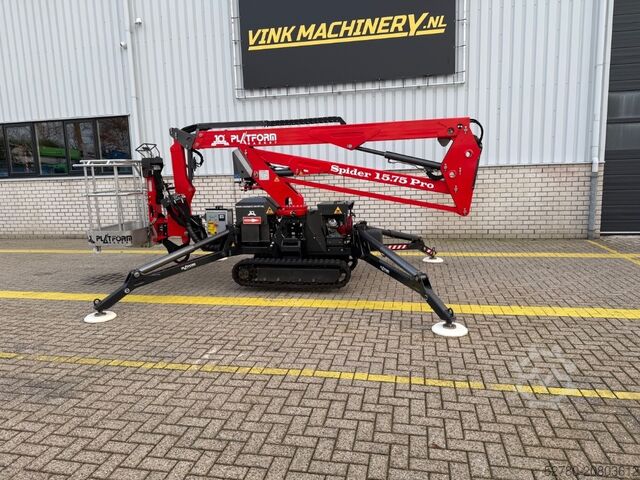 Gelenkteleskoparbeitsbühne Platform Basket Spider 15.75 pro