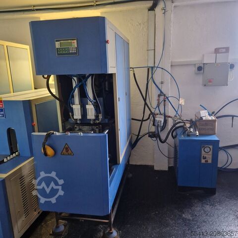 Blasformmaschine Coleman machinery KEM-B-2 Bottle blow molding machine
