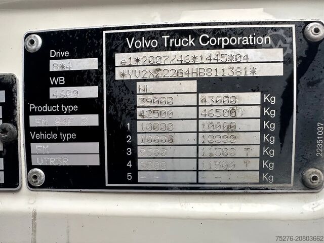 Mixer Volvo FMX 410 8x4 Betonmixer 10 M3 Schwing Euro 6