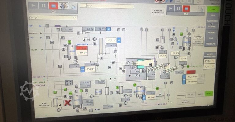 Milk & dairy production EGLI EKB4-1EP