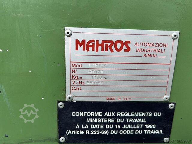 MAHROS LIFTER MAHROS LIFTER