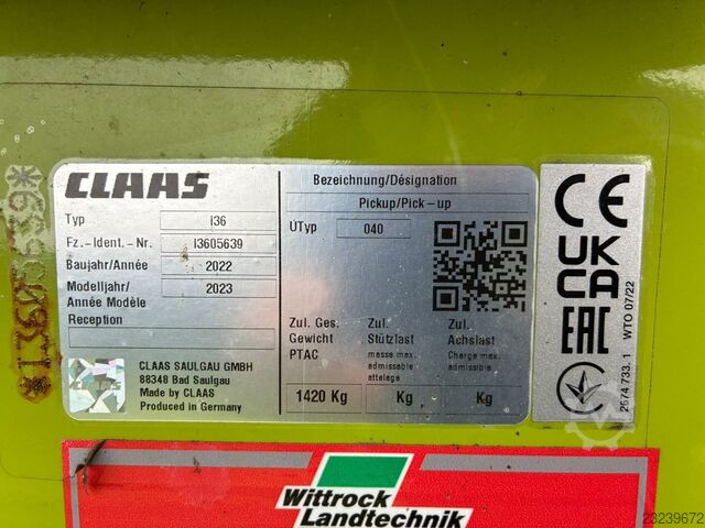 CLAAS PU 300 Profi Contour CLAAS PU 300 Profi Contour