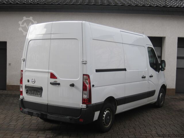 Box wagon high + long Opel Movano 2,3 D L2H2 Schwingsitz 270° Türen