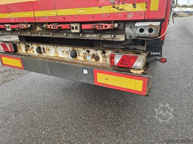 Curtain sided KÖGEL SN 24 -SLIDING ROOF- COIL - SAF DISC.