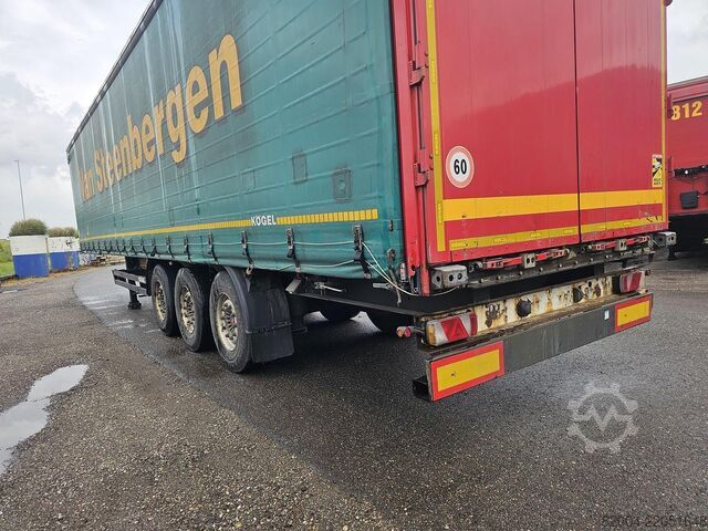 Curtain sided KÖGEL SN 24 -SLIDING ROOF- COIL - SAF DISC.