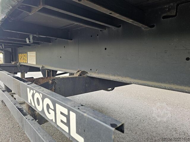 Curtain sided KÖGEL SN 24 -SLIDING ROOF- COIL - SAF DISC.