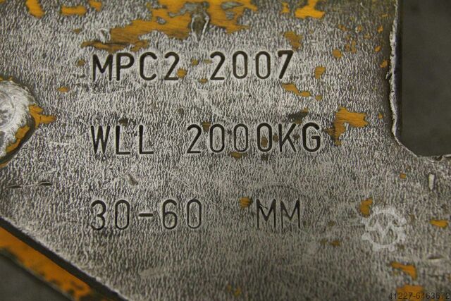 Blechklemme 30-60 mm 2000 kg Renfroe MPC2  2007