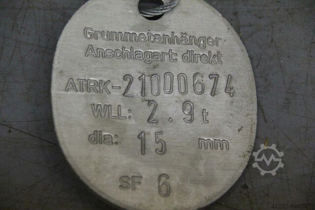 Blechklemme 30-60 mm 2000 kg Renfroe MPC2  2007