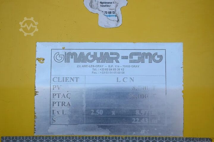 Tanker truck MAN TGM 26.340