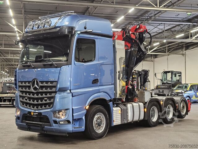 Standard-SZM Mercedes-Benz 3353 8x4 / FASSI 71  T/M + JIB / CRANE / KRAN