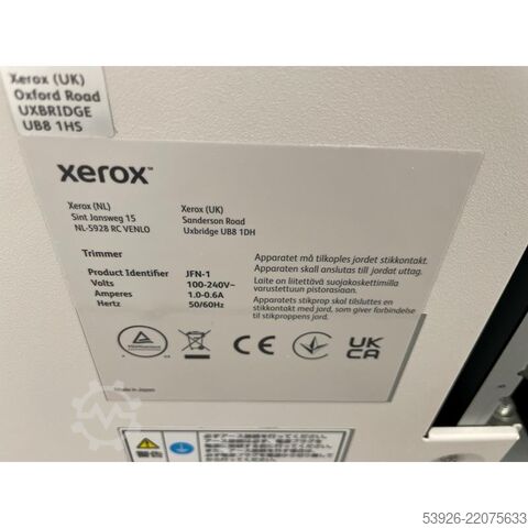 Digitaldruckmaschine Xerox Versant 280 Press incl. Fiery Booklet-Finisher, Squarefolder and Paper