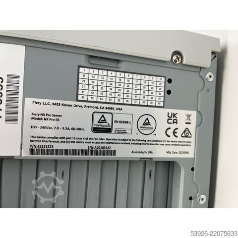 Digitaldruckmaschine Xerox Versant 280 Press incl. Fiery Booklet-Finisher, Squarefolder and Paper