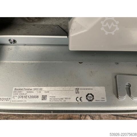 Digitaldruckmaschine Ricoh Pro 8300S incl. Booklet Finisher Paper Deck, Duplex