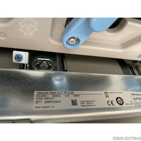 Digitaldruckmaschine Ricoh Pro C7200x incl. Finisher Paper Deck, Duplex