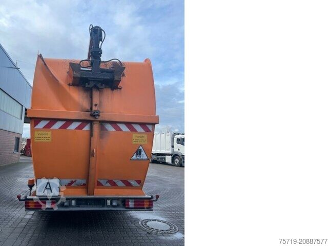 Garbage truck Mercedes-Benz 2541 8x2 Actros HN-Schörling/Hiab Kran/Altglas