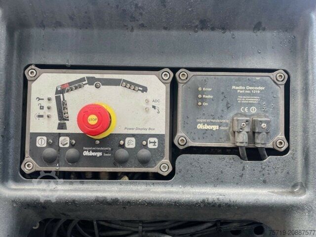 Garbage truck Mercedes-Benz 2541 8x2 Actros HN-Schörling/Hiab Kran/Altglas