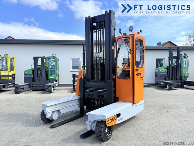 4-way forklift Hubtex DQ40D DIESEL TRIPLEX 6500 FREE-LIFT TOP1