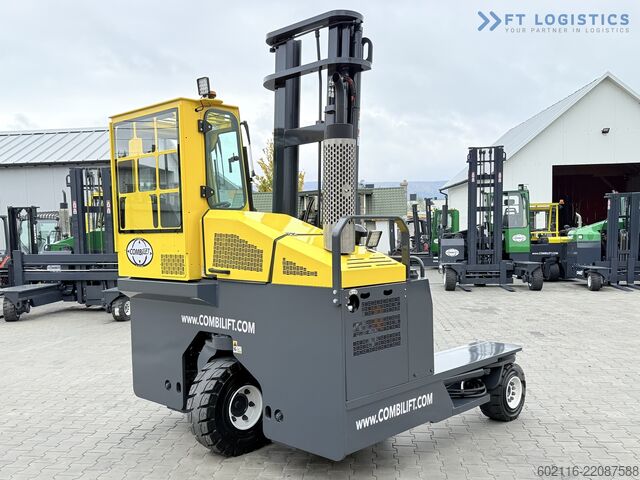 4-way forklift Combilift C4000 GAS DUPLEX 4600 FREE-LIFT CABIN