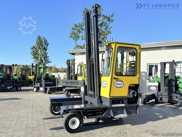 4-way forklift Combilift C5000XL GAS DUPLEX 6000MM POSITIONER