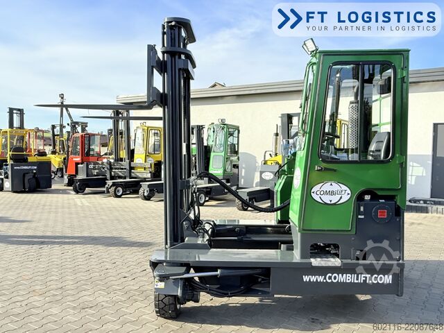 4-way forklift Combilift C4000 GAS DUPLEX 4350 FREE-LIFT POSITION