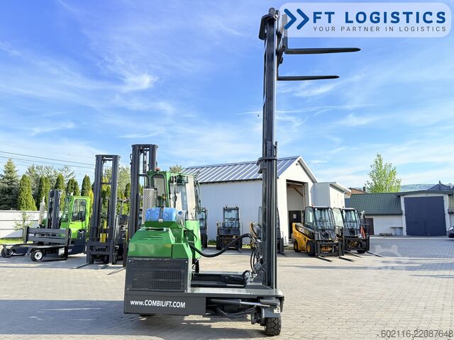 4-way forklift Combilift C4000 GAS DUPLEX 4350 FREE-LIFT POSITION