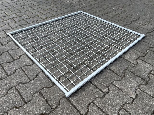 Rear panel grille 1.100 x 1.000 mm/ Maschenweite: 60 x 50 mm/ cremeweiß