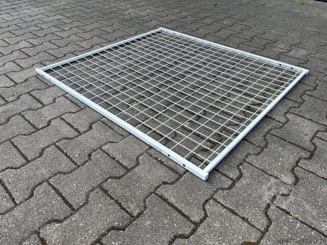 Rear panel grille 1.100 x 1.000 mm/ Maschenweite: 60 x 50 mm/ cremeweiß