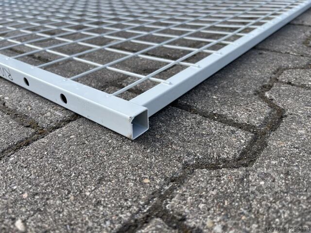 Rear panel grille 1.100 x 1.000 mm/ Maschenweite: 60 x 50 mm/ cremeweiß