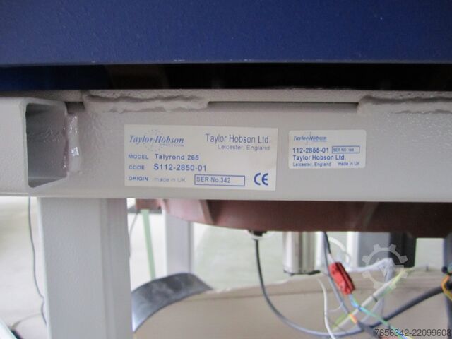 Roundness measuring machine Taylor Hobson Talyrond 265