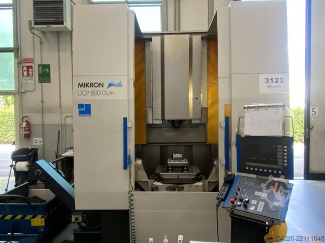 5-axis machining center Mikron UCP 800 Duro